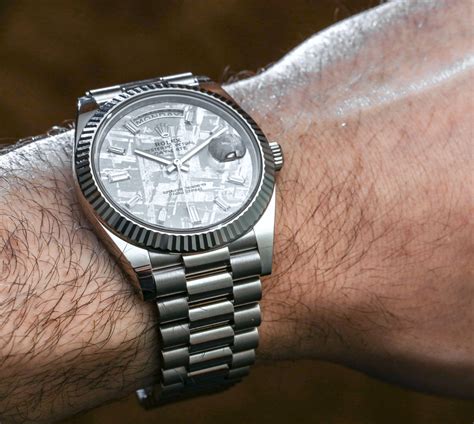 meteorite face mens rolex|what is rolex meteorite dial.